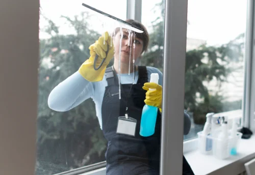 Nettoyage de vitres intérieures et extérieures à Chailloué